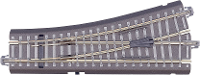TT Tillig rails (met ballastbed) 83817 Wissel, Links 15 Â°