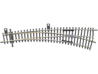 TT Tillig rails (zonder ballastbed) 83363 Wissel, Rechts 15 Â°, 30 Â° 631 mm, 310 mm