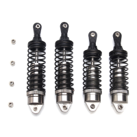 Titanium Rc Car Aluminum Front & Rear Shock Absorber For 1/10 Traxxas Slash 4x4