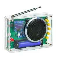 TJ 56 750 FM radio kit OLED display DIY soldeer elektronisch kit 87MHz 108MHz 3W luidspreker Lithiumbatterij opladen tra