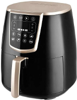TKG Team Kalorik TKG FTL 1006 Hetelucht friteuse Instelbare temperatuur, Timerfunctie Zwart