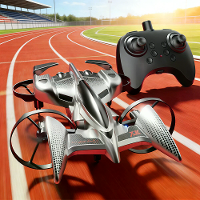 TLX18 Land Lucht 2 IN 1 Hoogte Houd Headless Modus 2.4G Afstandsbediening Kinderen Cadeaus RC Speelgoed Vliegende Drifta