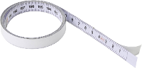TO 7427325 Rolmaat Zelfklevend 200 cm Staal