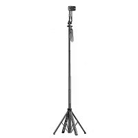 C16 AI Smartphone Gimbal Stabilizer met Autonome Gezichtsvolging 360° Rotatie Antischok Draagbare Quadrapod Afstandsbedi