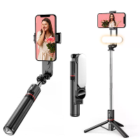 L15 Afneembare Beauty Light Selfie Stick Tripod met bluetooth Afstandsbediening 11M Dual Fill Light Anti tril 360 Rotati