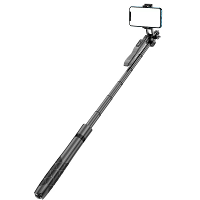 TOKQI L16 1575mm Draadloze Selfie Stick Statief Vouwbare Monopod voor Gopros Actiecamera's Smartphones Selfie Live Strea
