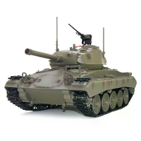 Tongde Model Chaffee M24 RTR 1/16 2.4G RC Strijktank Rook Geluid Schieten LED Licht Gesimuleerde Voertuigen Model RTR Sp