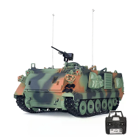 Tongde Model M113A2 RTR 1/16 2.4G RC Slag Tank Rook Geluid Schieten LED Licht Gesimuleerde Voertuigen Model RTR Speelgoe