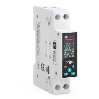 Tongou 1 50A Tuya WIFI Slimme Schakelaar Circuitonderbreker LED Energie Meter KWh Vermogensmeting Timer Relay Afstandsbe