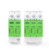 SPD DC Overspanningsbeveiliging 2P/3P 1000V Hoge Ontladingscapaciteit 40kA Fotovoltaïsch Zonne lichtningsbescherming Eff