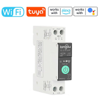Tuya Intelligent Switch met Meting 1P 63A DIN Rail Ondersteuning 3 Timing Modi Meerdere Veiligheidsbescherming APP Afsta
