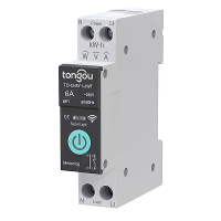 Tongou Tuya WiFi Slimme Aardlekschakelaar met Metering 32A 63A 90V 240V Afstandsbediening Stemcontrole met App Timer Mod
