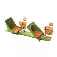 Tony Ray's Aero Model DH.82 Tiger Moth 1/6 Balsahout 1500mm Wingspan RC Vliegtuig Reserveonderdeel Cockpit Kit