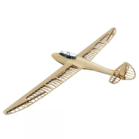 Tony Ray's Aero Model Musger MG 19B 2933mm Spanwijdte 1/6 Schaal Balsahout RC Vliegtuig Glider KIT