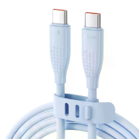 Toocki TQ X82C3 5A PD100W Type C naar Type C kabel PD snelladen Datatransmissie koperen kern Lange lijn van 1 m voor iPh