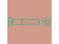 TOOLCRAFT 1067358 Cilinderkopschroeven M6 35 mm Binnenzeskant (inbus) DIN 6912 RVS A2 100 stuk(s)