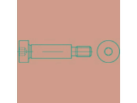 TOOLCRAFT 1067813 Pas schroeven M12 40 mm Binnenzeskant (inbus) ISO 7379 RVS A2 25 stuks