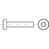 TOOLCRAFT 1068681 Lenskopschroeven M1.6 6 Mm Torx DIN 7985 RVS A2 1000 stuks