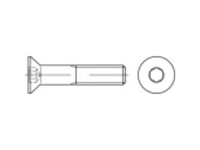 TOOLCRAFT 1069163 Verzonken schroeven M16 150 mm Binnenzeskant (inbus) ISO 10642 RVS A2 25 stuks