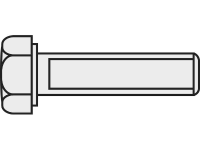 TOOLCRAFT 131390 Zeskantbouten M4 10 mm Buitenzeskant (inbus) DIN 933 Staal Galvanisch verzinkt, Geel gechromateerd 500 stuks