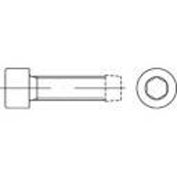 TOOLCRAFT 141320 Tapbouten M6 30 mm Binnenzeskant (inbus) DIN 7500 Staal Galvanisch verzinkt 500 stuks