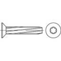 TOOLCRAFT 141886 Tapschroeven M6 45 mm Torx DIN 7516 Staal Galvanisch verzinkt 500 stuks