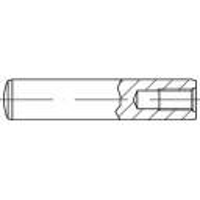 TOOLCRAFT 144768 Cilindrische pen (Ã x l) 4 mm x 16 mm M3 Staal 100 stuks