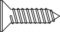 TOOLCRAFT 194663 HC2,9*6,5 D7982:A2K Verzonken plaatschroeven 2.9 Mm 6.5 Mm Kruiskop Phillips DIN 7982 Staal Verzinkt 100 stuk(s)