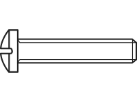 TOOLCRAFT 815411 Lenskopschroeven M3 20 mm Kruiskop Phillips DIN 7985 Staal Galvanisch verzinkt 100 stuk(s)