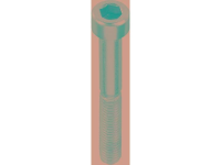 TOOLCRAFT 839696 Cilinderkopschroeven M2.5 8 Mm Binnenzeskant (inbus) DIN 912 RVS A2 20 stuk(s)