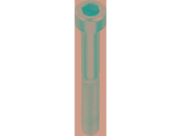 TOOLCRAFT 839697 Cilinderkopschroeven M2.5 12 Mm Binnenzeskant (inbus) DIN 912 RVS A2 20 stuk(s)