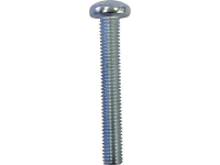TOOLCRAFT 839884 Lenskopschroeven M3 6 mm T profiel DIN 7985 RVS 100 stuk(s)
