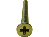 TOOLCRAFT M4*6 D965 4.8 A2K 188831 Verzonken schroeven M4 6 mm Kruiskop Phillips DIN 965 Staal Verzinkt 100 stuks