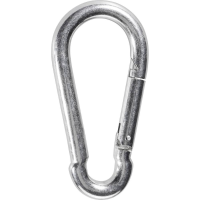 TOOLCRAFT ME16003089 Karabijnhaak 80 mm x 8 mm 1 stuk(s)