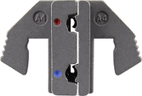 TOOLCRAFT PLE 0A4 Krimp onderdelen Geïsoleerde platte stekkerhulzen Krimpbereik: 0.5 Tot 2.5 Mm² Geschikt voor merk: TOOLCRAFT PZ 500