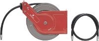 TOOLCRAFT Pneumatische slanghaspel 10 m 20 bar Muurbevestiging, Plafondbevestiging