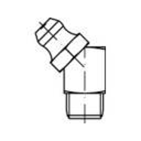 TOOLCRAFT smeernippels Staal galvanisch verzinkt kwaliteit 5.8 M10 100 stuk(s)