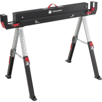 TOOLCRAFT TO 10311630 Werkbok Staal Opklapbaar, In hoogte verstelbaar 590 kg (b x d) 1157 mm x 687 mm 9.75 Kg 1 stuk(s)