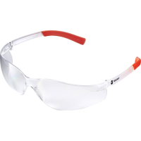 TOOLCRAFT TO 5343213 Veiligheidsbril Helder, Oranje EN 166 DIN 166