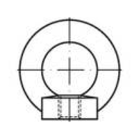 TOOLCRAFT TO 5358063 Ringmoeren M30 DIN 582 RVS A2 1 stuk(s)