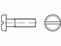 TOOLCRAFT TO 5360706 Platkopschroeven M2,5 30 mm Sleuf ISO 1580 RVS A4 1000 stuks