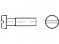 TOOLCRAFT TO 5385252 Cilinderschroeven M5 55 mm Sleuf ISO 1207 Staal Galvanisch verzinkt 500 stuks