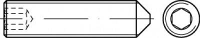 TOOLCRAFT TO 5414181 Draadpen M4 12 mm Staal Galvanisch verzinkt 200 stuk(s)