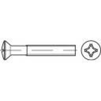 TOOLCRAFT TO 5432199 Bolverzonken schroeven M4 50 mm Kruiskop Phillips Staal Galvanisch verzinkt 200 stuk(s)