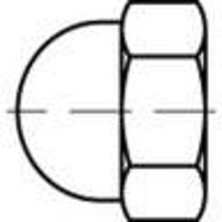 Toolcraft To 5455368 Artikel 88497 Kunststof Grijs Korrex Beschermdoppen Voor Schroeven  Uiteinden Met Zeskantmoeren Afmeting: 612 M 12x20 N/a 20 Mm 100 Stuks