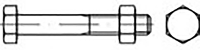 TOOLCRAFT TO 6855714 Zeskantbout M6 30 mm Buitenzeskant DIN 601 Staal Verzinkt 100 stuk(s)