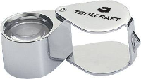 TOOLCRAFT TO 8595999 Inslagloep Vergrotingsfactor: 10 x Lensgrootte: (Ø) 19 mm