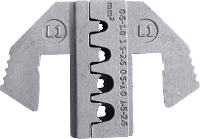 TOOLCRAFT TO 9627219 Krimpinzetstuk JPT contact, MCP plat contact 0.5 Tot 2.5 Mm²