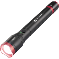 TOOLCRAFT TO 9927687 Handlamp Verstelbaar, Instelbare puntgrootte, Met stroboscoopfunctie, Met USB poort werkt op Li ion oplaadbare batterij of batterijgevoed