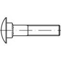 TOOLCRAFT TO 9985890 Platbolschroef M12 90 mm Vierkant DIN 603 RVS A4 50 stuk(s)